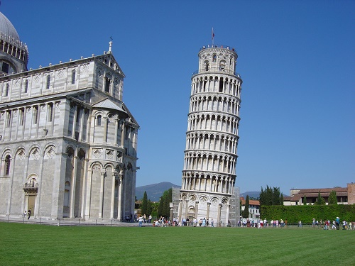 Tháp nghiêng Pisa, biểu tượng của đất nước Ý