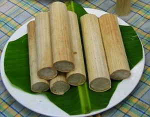 Đặc sản cơm lam Bắc Mê-Hà Giang