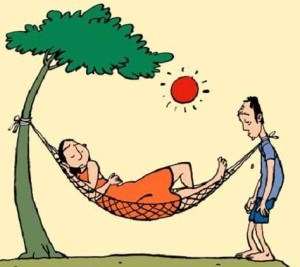 Vợ chồng hài hước